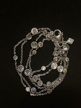 Silpada Sterling Silver Crystal Necklace